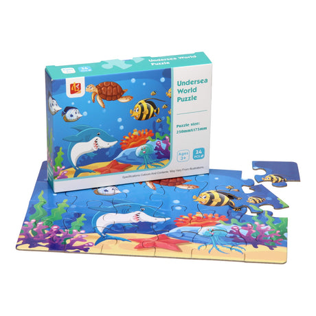 Lobbes Puzzle Unterwasserwelt, 24-tlg.