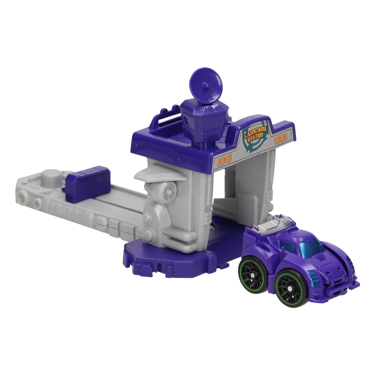 Max Roboter Max Roboter Transforming Set Launchbaan Purple