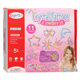 Kristalltattoos und Schmuckset