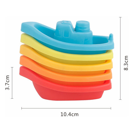 Regenbogen-Badeboote, 5-tlg.