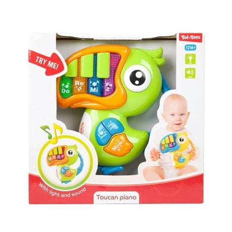 Toi-Toys Toi Toys Little Stars Babyklavier mit Musik Tukan