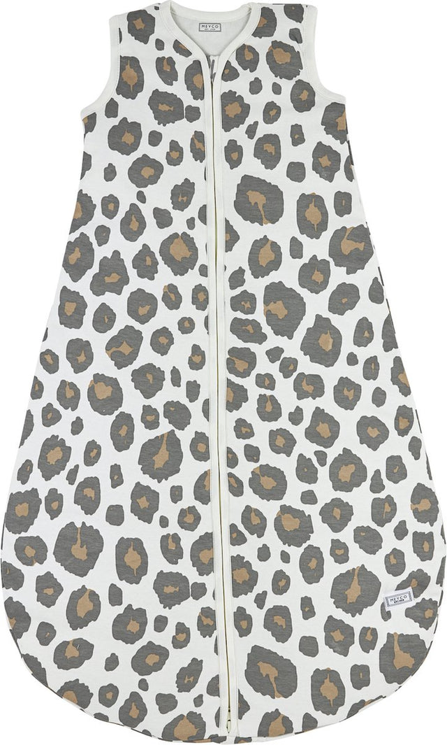 Meyco baby panter baby zomerslaapzak rond - neutral - 110cm - 0.5 tog