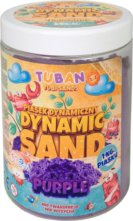 Tuban – dynamischer Sand – lila 1 kg