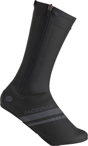 Agu raceday zip overschoenen essential - zwart - s - 38 39 - wind- en waterdicht