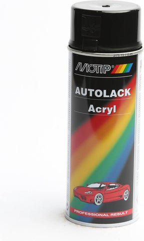 Motip 46830 – Autolack-Sprühdose – Schwarz – 400 ml