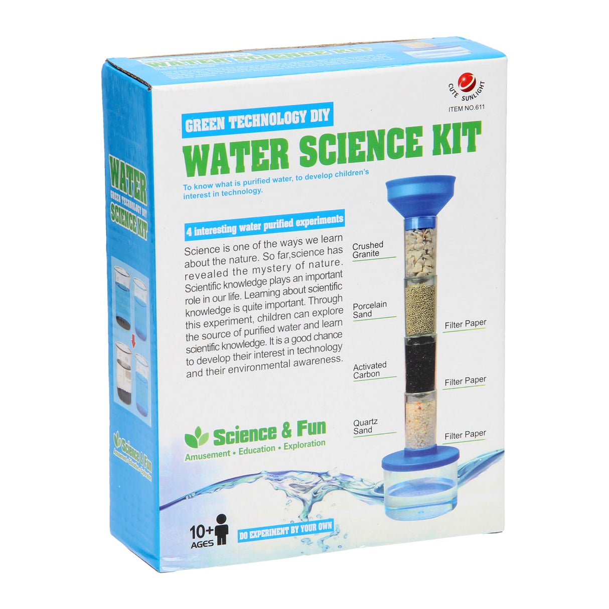 Wasserwissenschaftliches Kit