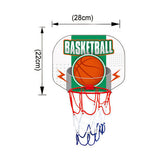Basketball-Rückbrett mit Ball