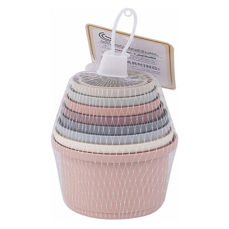Lobbes Wasserfallbecher Pastell, 8 Stk.