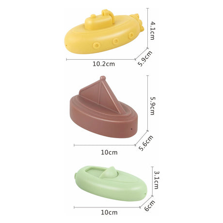 Badegefäße, 3-teilig.