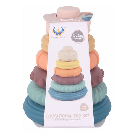 Baby Stack Tower Pastell
