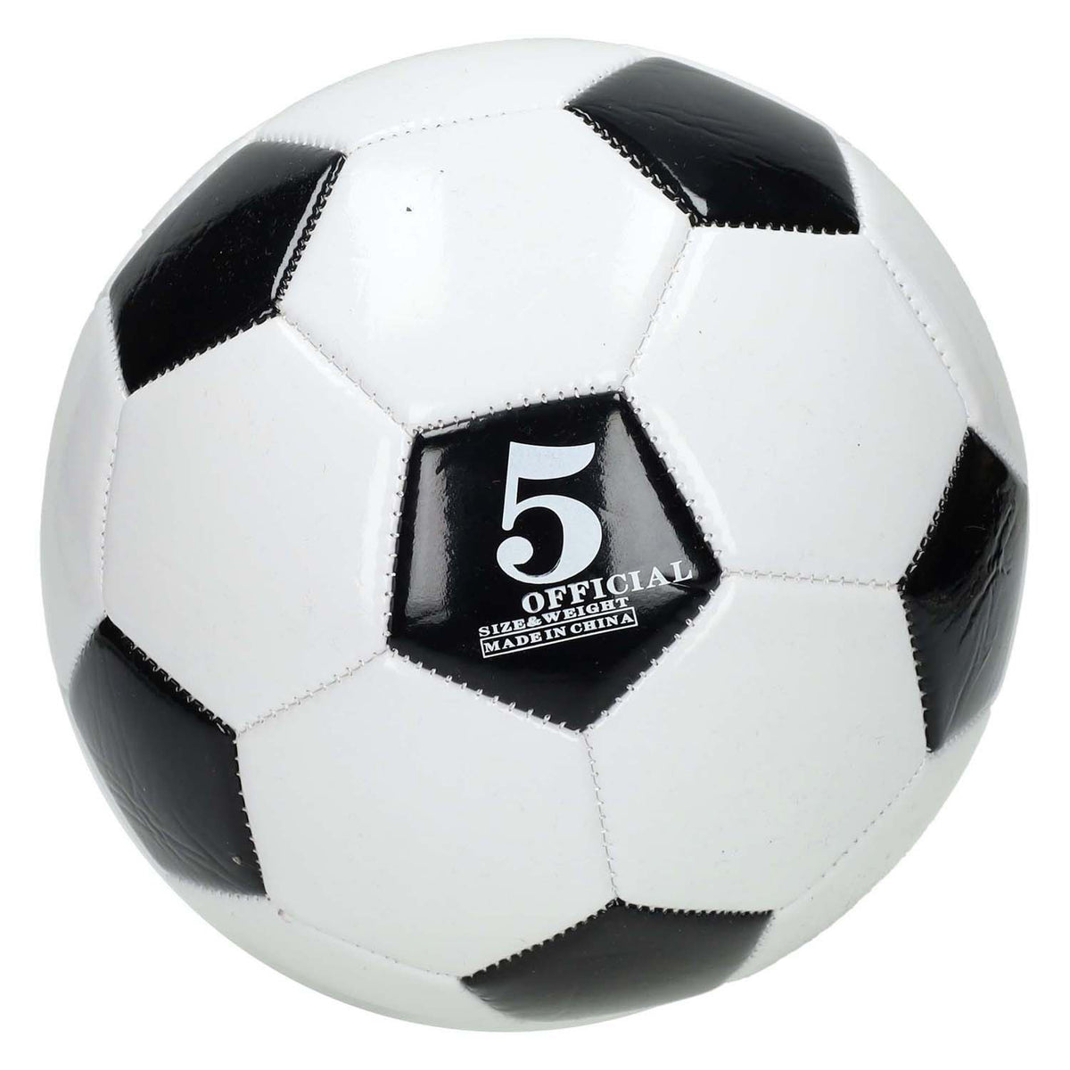 Lobbes-Spielzeug, zum Beispiel Fußball, schwarz-weiß