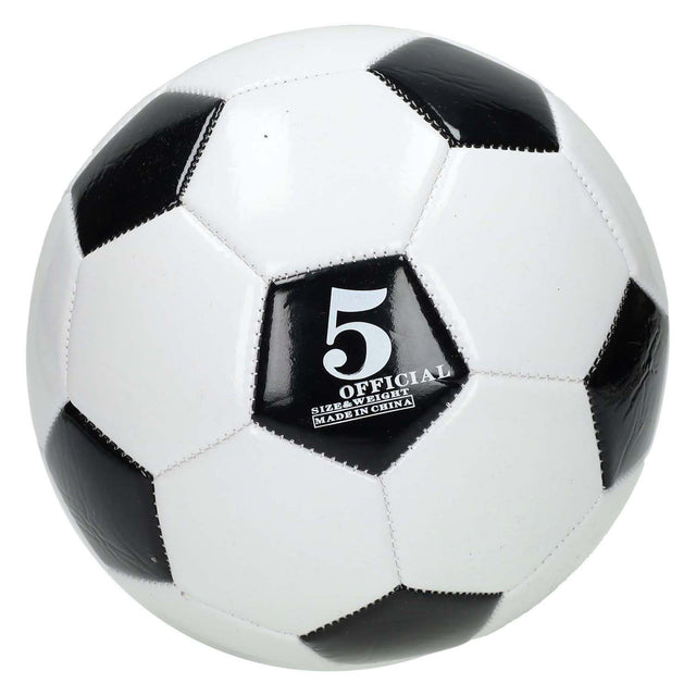 Lobbes-Spielzeug, zum Beispiel Fußball, schwarz-weiß