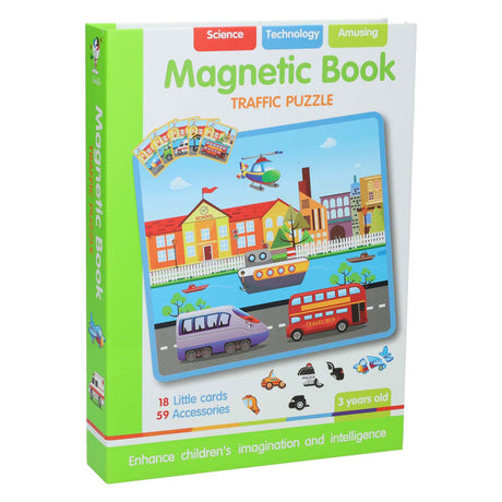 Magnetische Kofferstadt