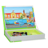 Magnetische Kofferstadt