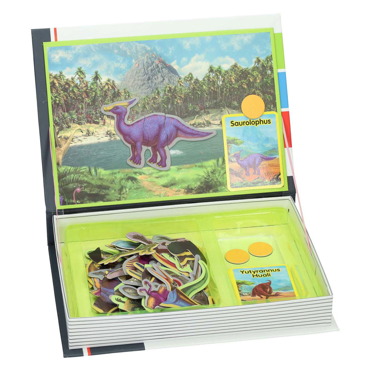 Magnetischer Koffer Dino