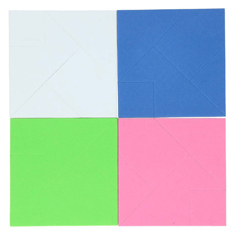 Schaumstoff-Tangram-Puzzles, 4-tlg.
