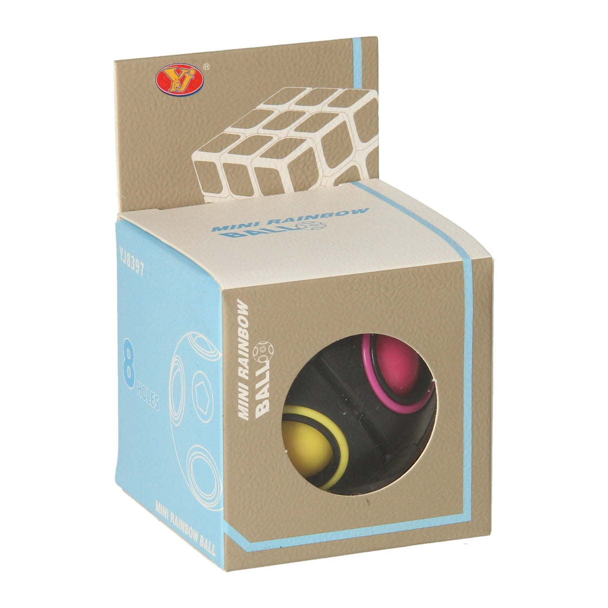 Magischer Puzzleball schwarz
