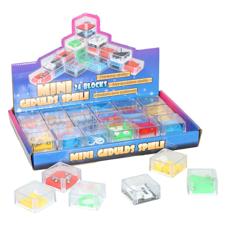 Mini-Geduldsspielwürfel, 24-tlg.