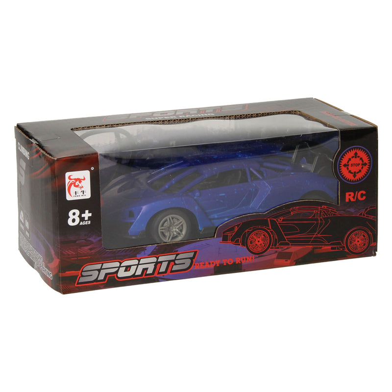 Lobbes Toys BV RC Rennwagen blau schwarz gesteuertes Auto