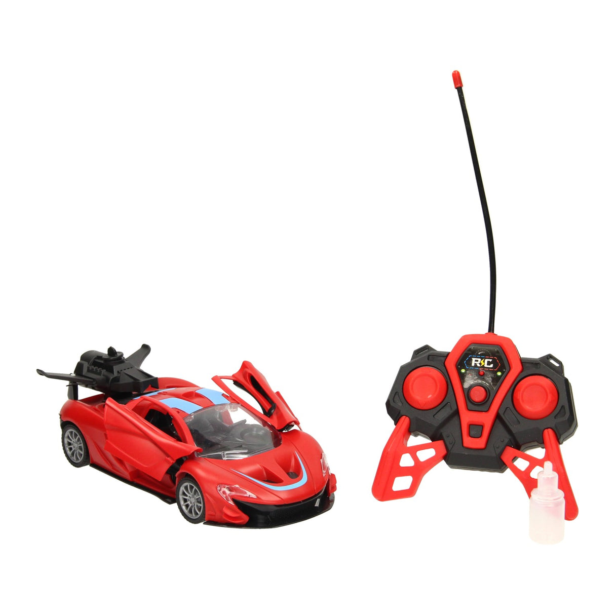 Lobbes rc sportwagen met stoomfunctie rood