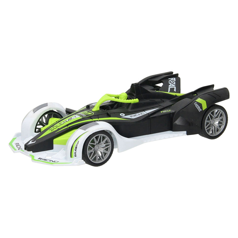 Rc racer groen zwart bestuurbare auto