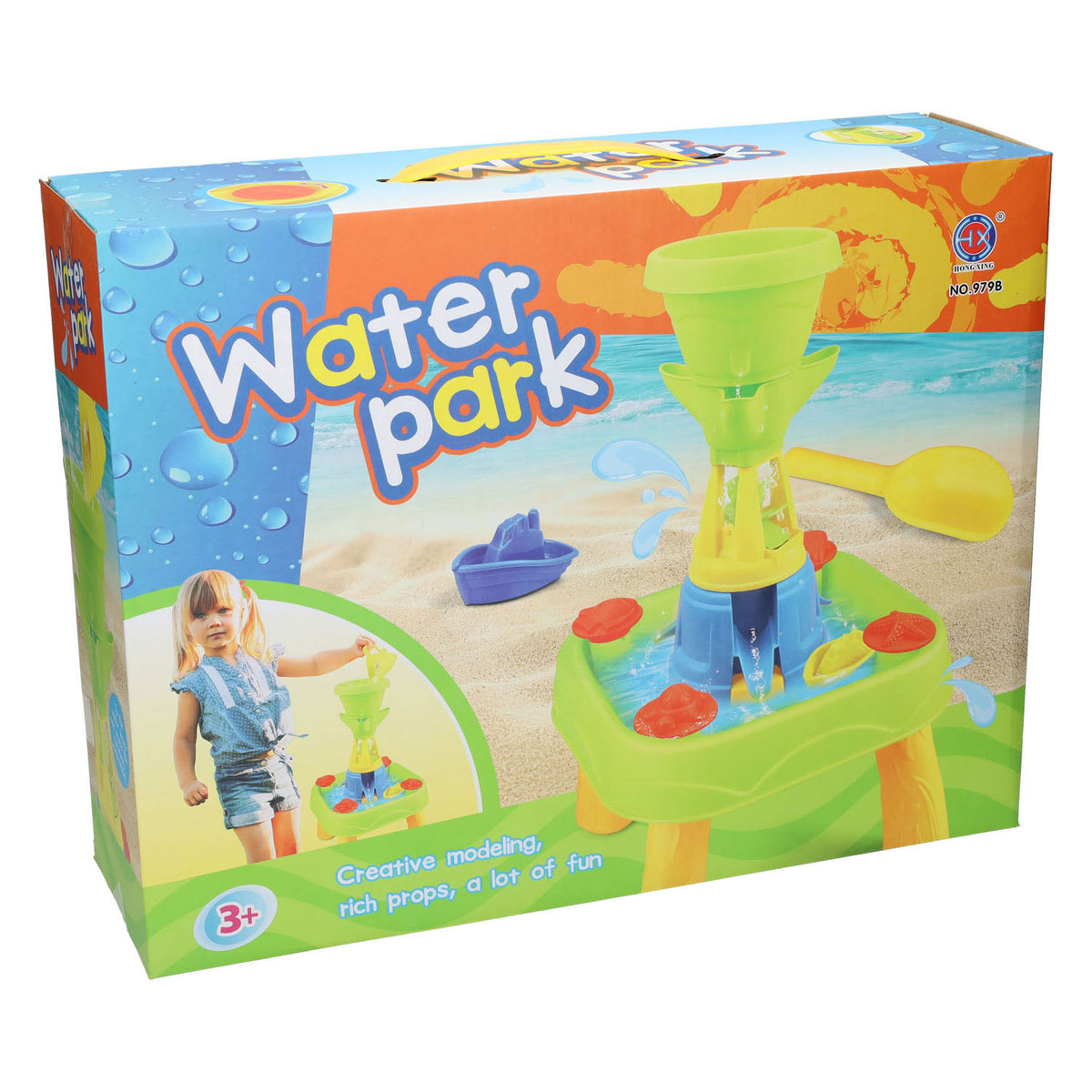Lobbes-Spielzeug, z. B. Wasserpark-Wasserfall