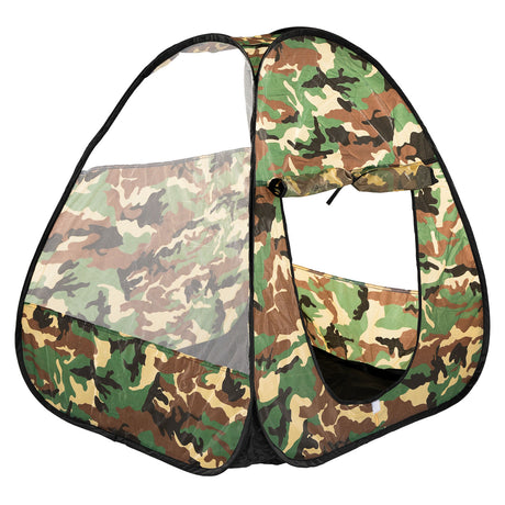 Lobbes Camouflage Pop-up-Spielzelt für Kinder – Spaßzelt.