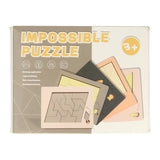 Imp-Puzzle aus Holz zum ossiblen Denken