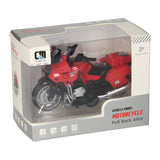 Rückzugsmotor rot mit Licht und Ton