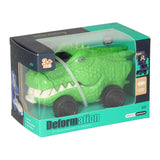 Dino verwandelt Spinnenauto 360