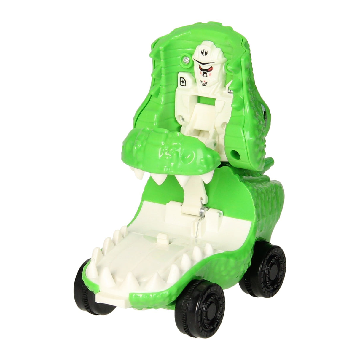 Dino verwandelt Spinnenauto 360