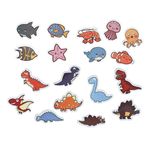 Lobbes Schaumbadefiguren Meerestiere Dinosaurier