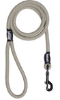 Rebel petz hondenriem - taupe - l - 12mm x 140cm