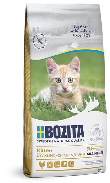 Bozita getreidefreies Kätzchen – 2 kg – Huhn