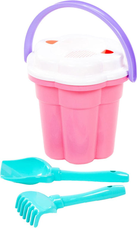 Cavallino XL Classic Bucket Set Pink, 4dlg.