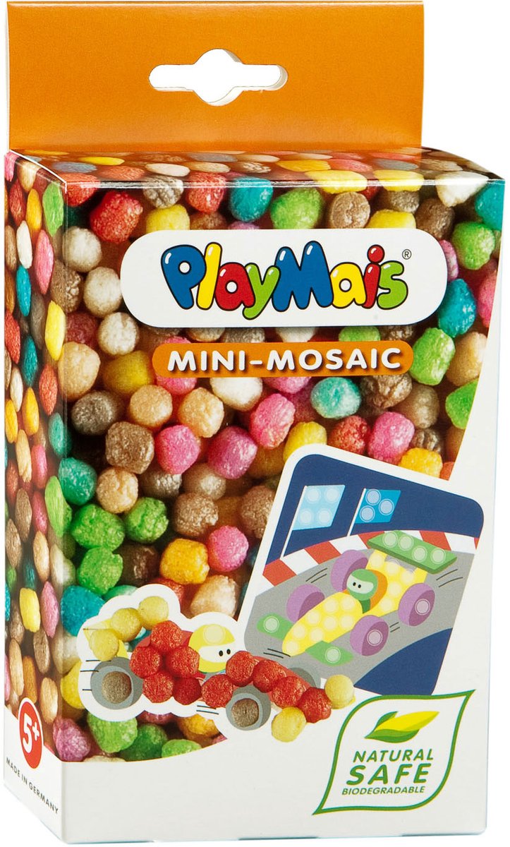 Playmais Mini-Mosaik – Rennwagen