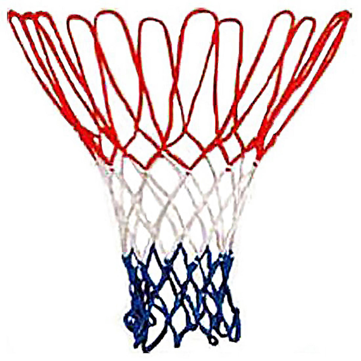 Engelhart Basketballnetz rot weiß blau (loses Netz)