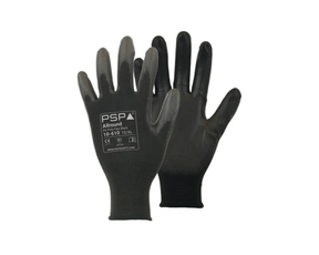 Psp 10-610 pu zwart werkhandschoen maat 9 l (12 paar)