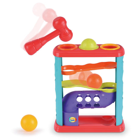 Toi-toys Little Stars Hammerbankturm mit 3 Bällen