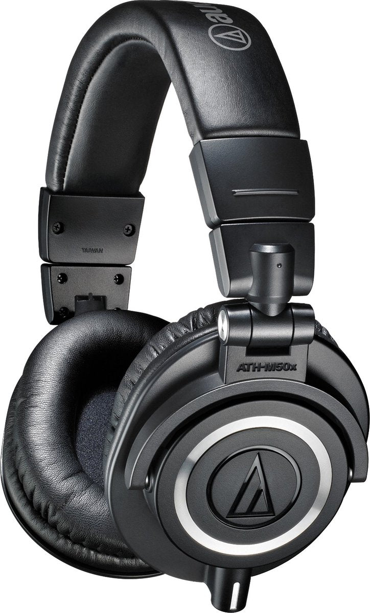 Audio technica ath-m50x on-ear schwarz kopfh�rer