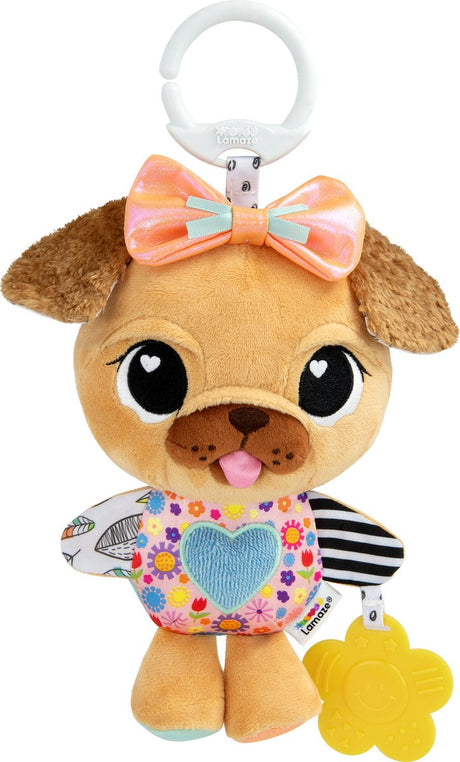 Lamaze Lovely the Dog – Lernspielzeug für Babys – Spielen und Entdecken – Kuscheltier