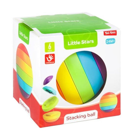 Toi-toys Toi Toys Little Stars Baby Stapelturm Puzzleball