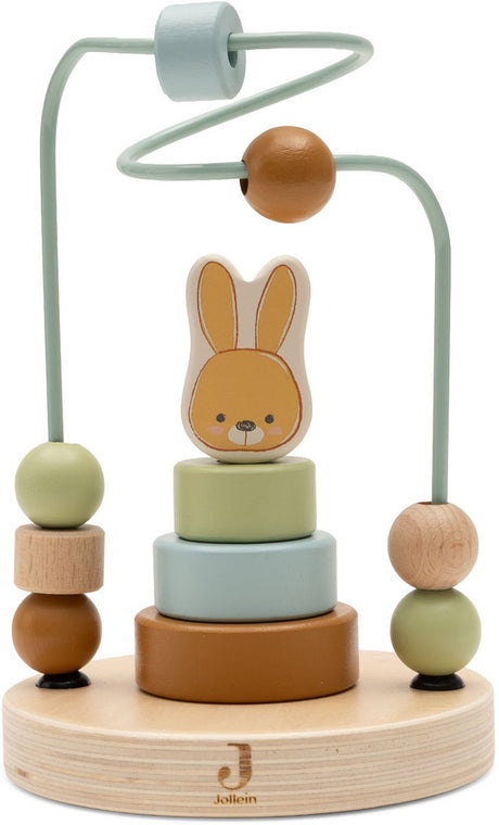 Jollein houten spiraal bunny luz