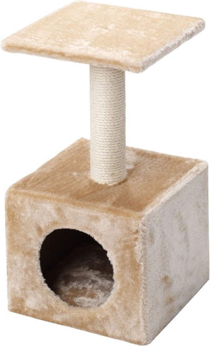Ebi Kratzbaum Classic Tree Abey – Beige – 30 x 30 x 60 cm