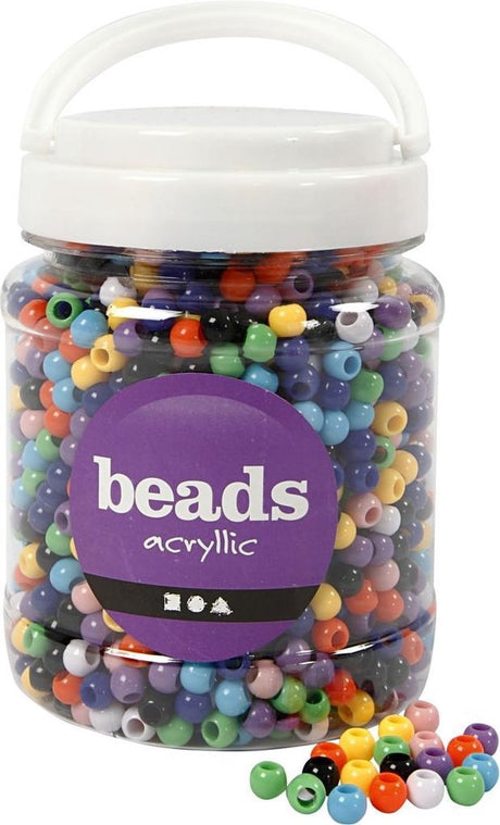 Kreativunternehmen https: www.cchobby.nl pony-beads-d-8-mm-hole size-4-mm-ca. 2280-piece-various-colors-415-gr-700-ml-1-box