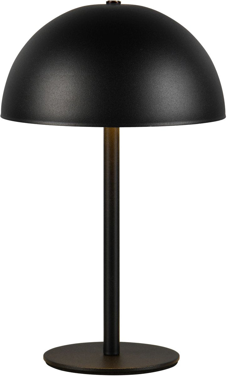 Rl lebe dein Licht Reality Munoz - Tischleuchte - Schwarz matt - inkl. 1x SMD 1,3 W - 4-Stufen-Touch - USB-Anschluss - wiederaufladbar - kabellos