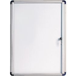 Vitrine Bi-Office magnetisch weiß, transparent