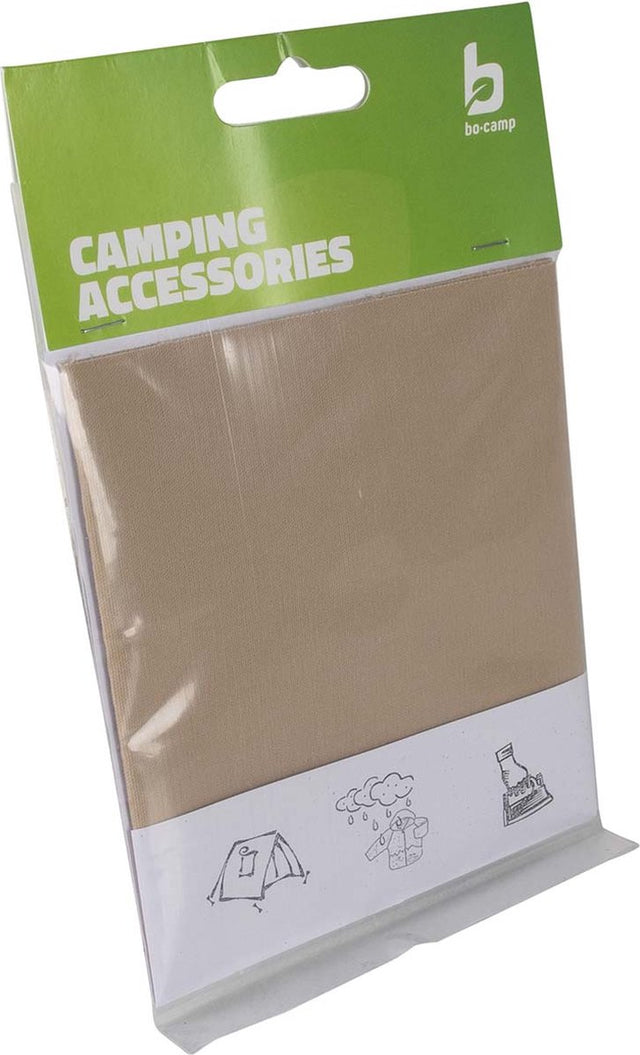 Bo-Camp - Reparaturtuch - zum Aufbügeln - Baumwolle - Beige