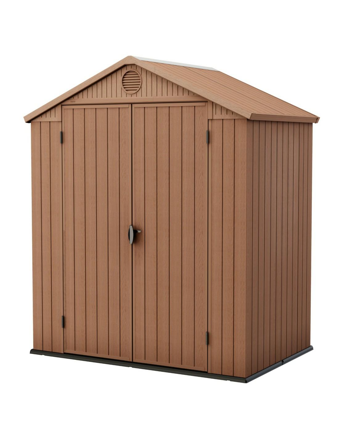 Keter darwin gereedschapswoning 6x4 brons 190 x 121 x 221cm