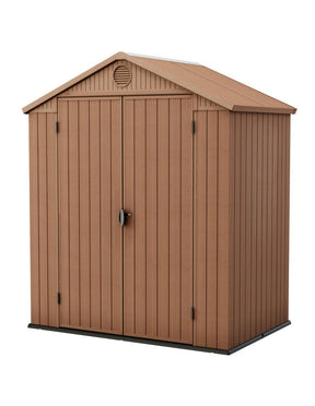 Keter darwin gereedschapswoning 6x4 brons 190 x 121 x 221cm